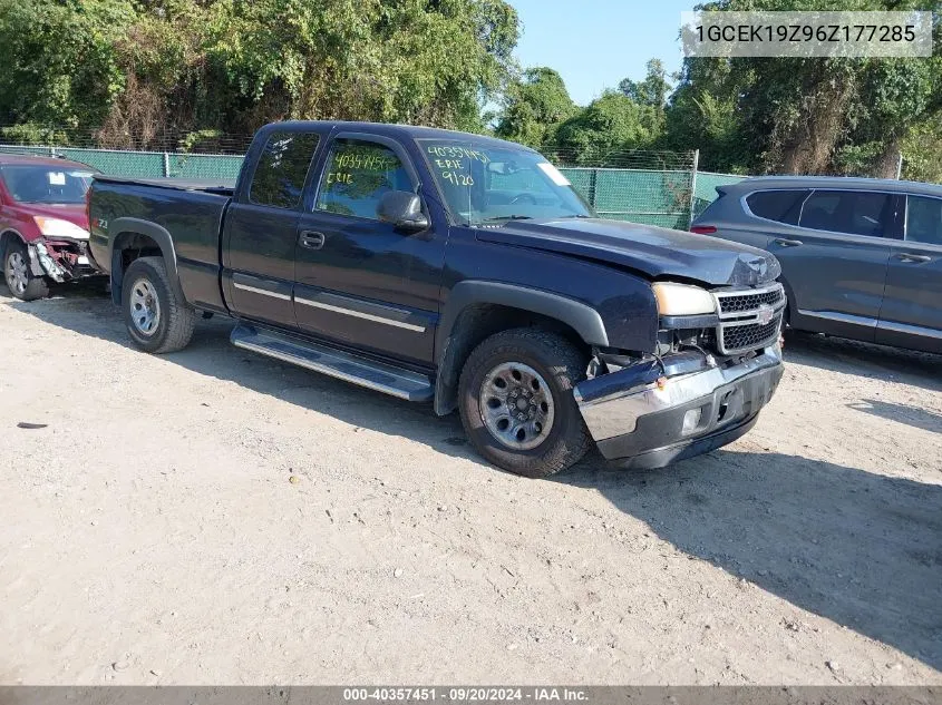 2006 Chevrolet Silverado 1500 Lt1 VIN: 1GCEK19Z96Z177285 Lot: 40357451