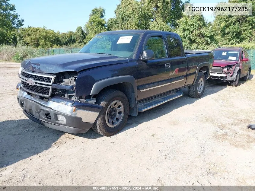 2006 Chevrolet Silverado 1500 Lt1 VIN: 1GCEK19Z96Z177285 Lot: 40357451