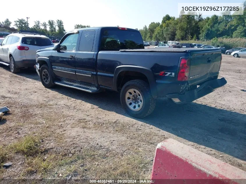 2006 Chevrolet Silverado 1500 Lt1 VIN: 1GCEK19Z96Z177285 Lot: 40357451