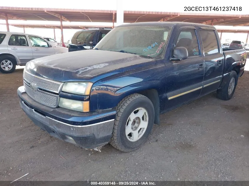 2006 Chevrolet Silverado 1500 Lt1 VIN: 2GCEC13T461237418 Lot: 40359145