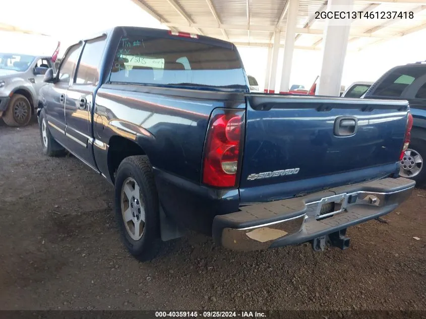 2006 Chevrolet Silverado 1500 Lt1 VIN: 2GCEC13T461237418 Lot: 40359145