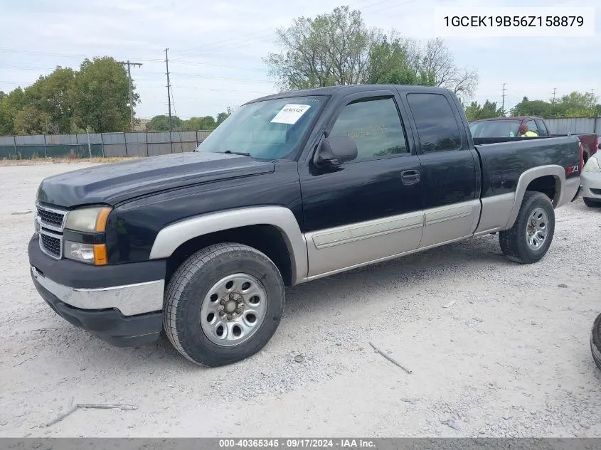 2006 Chevrolet Silverado 1500 Lt1 VIN: 1GCEK19B56Z158879 Lot: 40365345