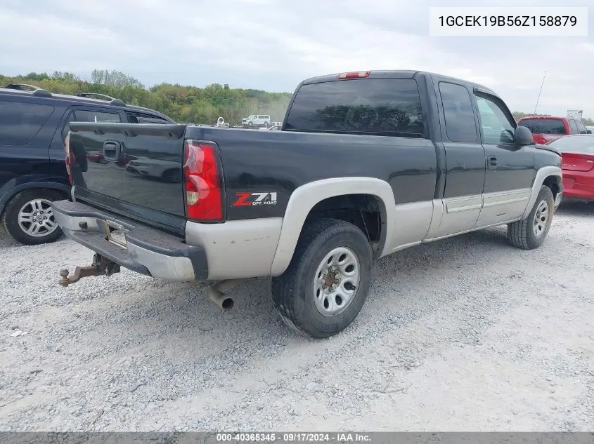 2006 Chevrolet Silverado 1500 Lt1 VIN: 1GCEK19B56Z158879 Lot: 40365345