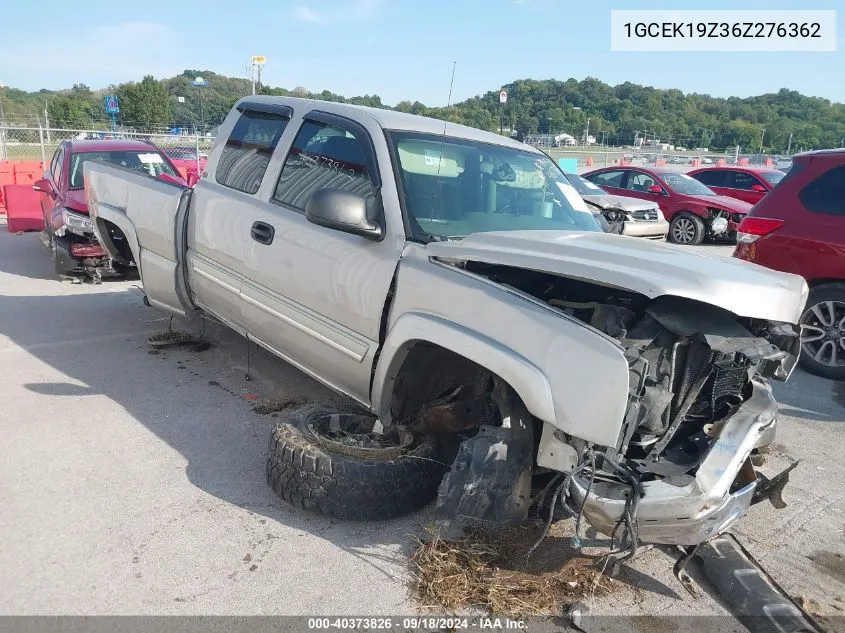 2006 Chevrolet Silverado 1500 Lt3 VIN: 1GCEK19Z36Z276362 Lot: 40373826