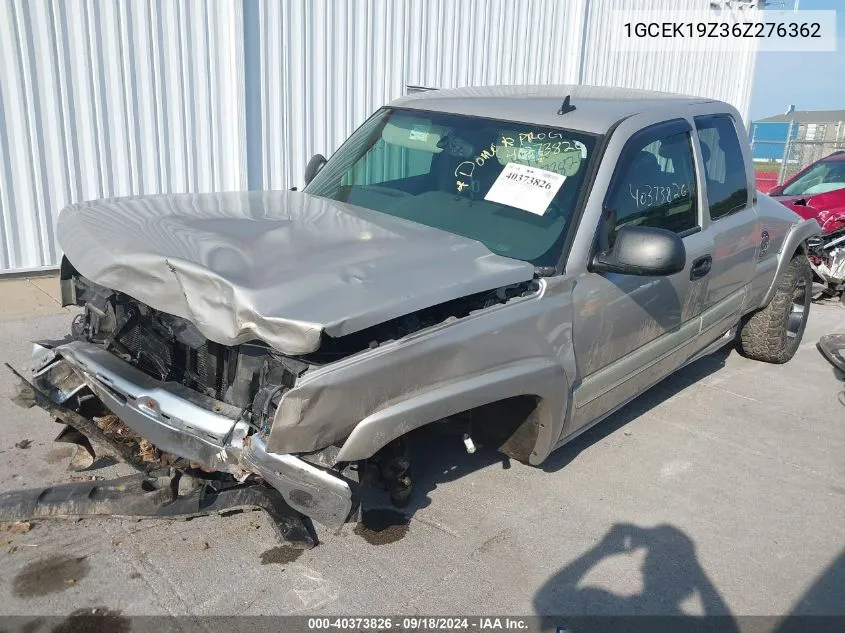 2006 Chevrolet Silverado 1500 Lt3 VIN: 1GCEK19Z36Z276362 Lot: 40373826