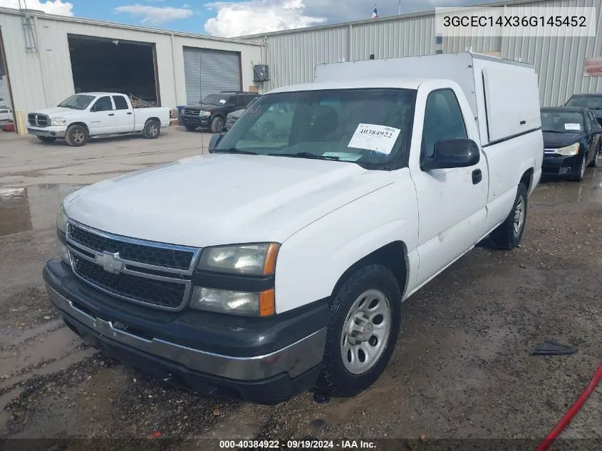 2006 Chevrolet Silverado 1500 Work Truck VIN: 3GCEC14X36G145452 Lot: 40384922