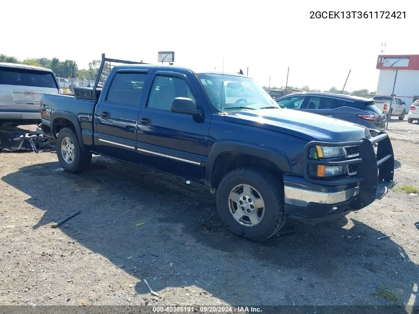 2006 Chevrolet Silverado 1500 Lt1 VIN: 2GCEK13T361172421 Lot: 40385191