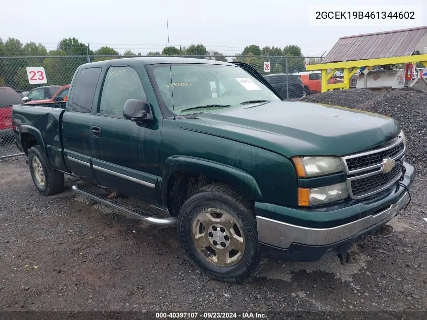 2006 Chevrolet Silverado K1500 VIN: 2GCEK19B461344602 Lot: 40397107