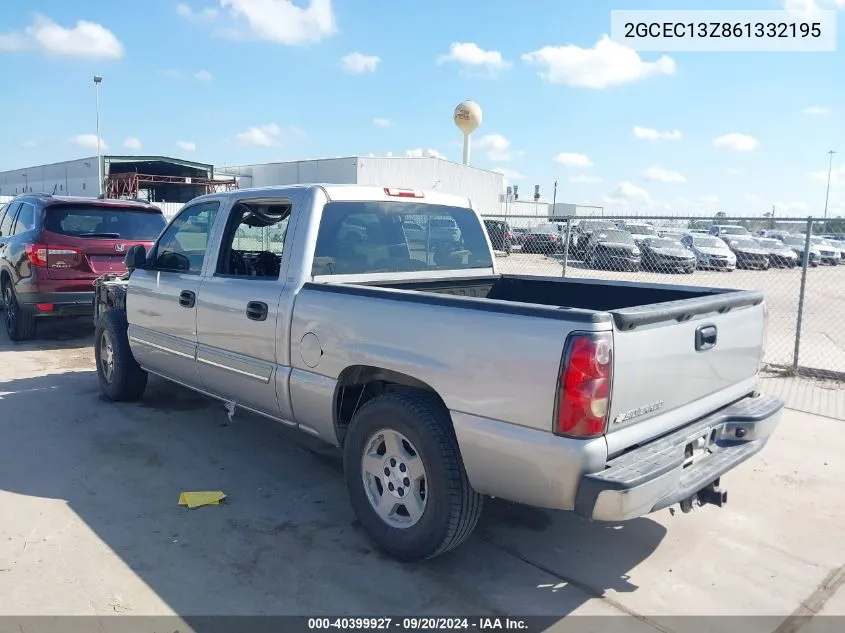 2006 Chevrolet Silverado 1500 Lt1 VIN: 2GCEC13Z861332195 Lot: 40399927