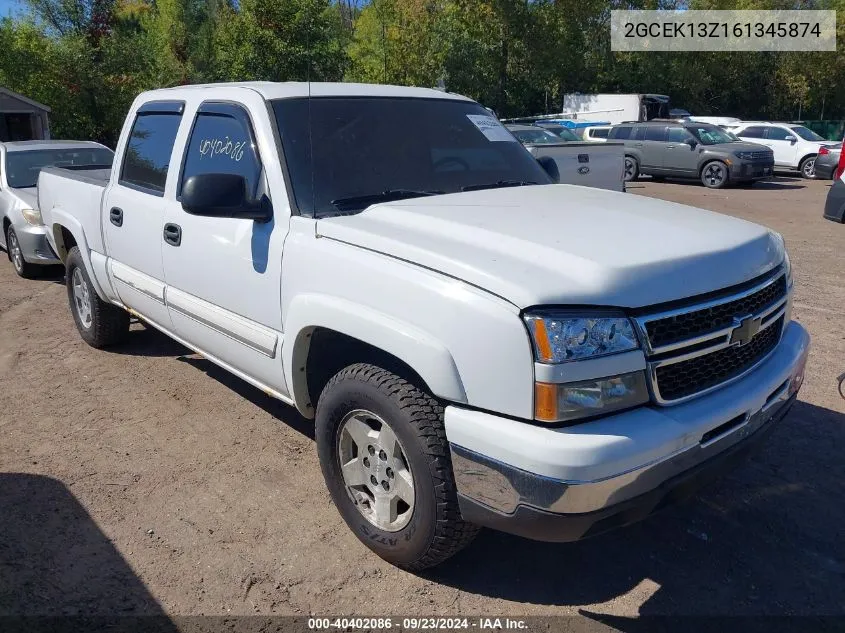 2GCEK13Z161345874 2006 Chevrolet Silverado K1500