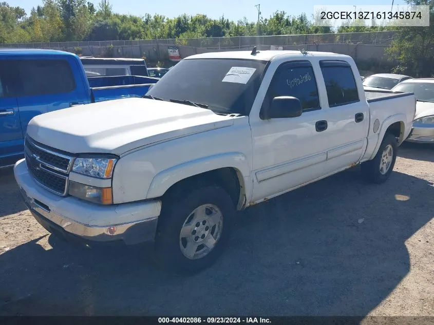 2GCEK13Z161345874 2006 Chevrolet Silverado K1500