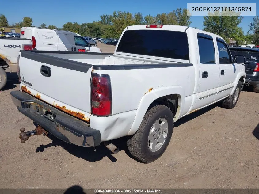 2GCEK13Z161345874 2006 Chevrolet Silverado K1500