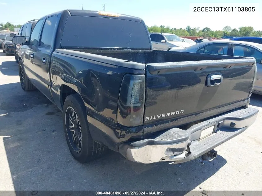 2006 Chevrolet Silverado 1500 Lt1 VIN: 2GCEC13TX61103805 Lot: 40451498