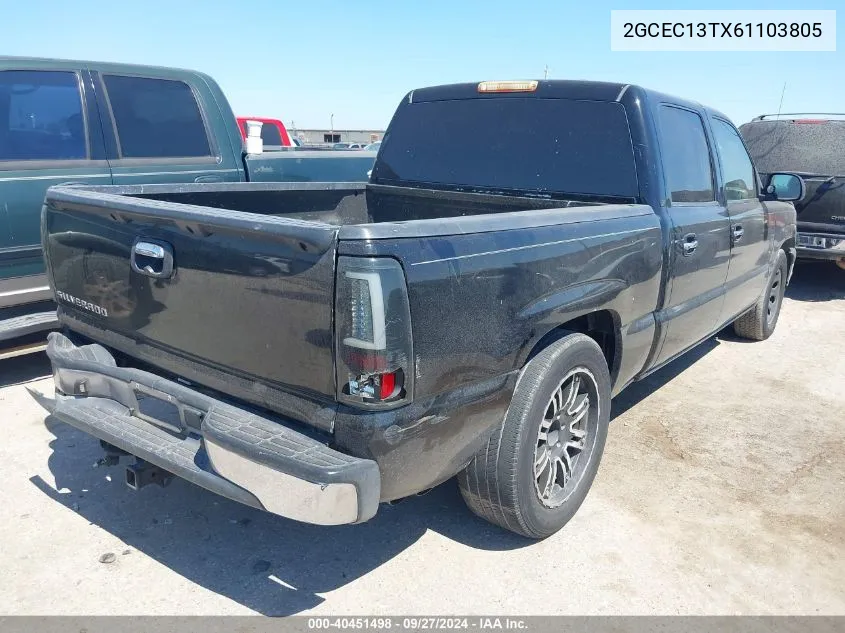 2006 Chevrolet Silverado 1500 Lt1 VIN: 2GCEC13TX61103805 Lot: 40451498