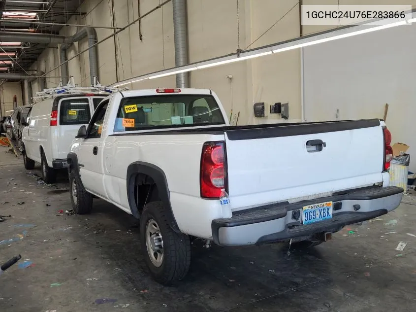 2006 Chevrolet Silverado 2500Hd Work Truck VIN: 1GCHC24U76E283866 Lot: 40452445