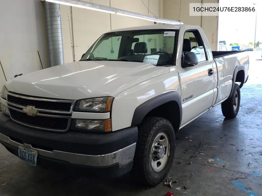 2006 Chevrolet Silverado 2500Hd Work Truck VIN: 1GCHC24U76E283866 Lot: 40452445