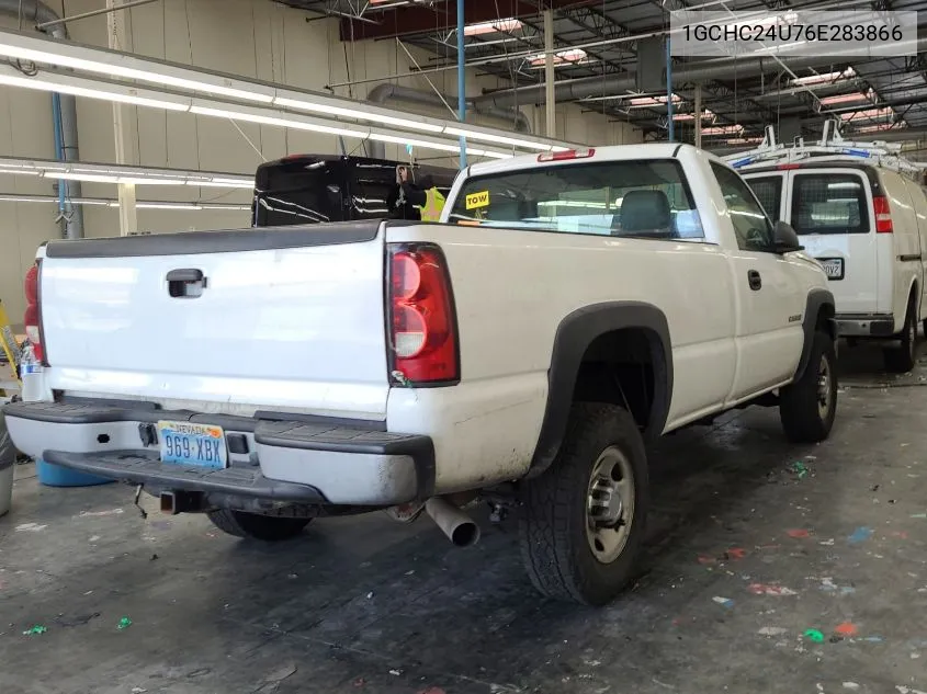 2006 Chevrolet Silverado 2500Hd Work Truck VIN: 1GCHC24U76E283866 Lot: 40452445