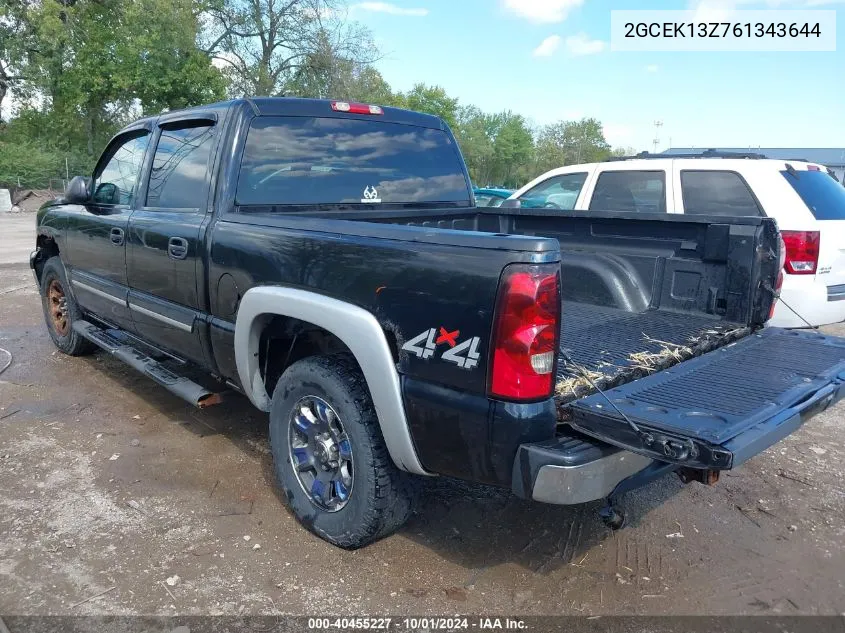 2006 Chevrolet Silverado 1500 Lt1 VIN: 2GCEK13Z761343644 Lot: 40455227