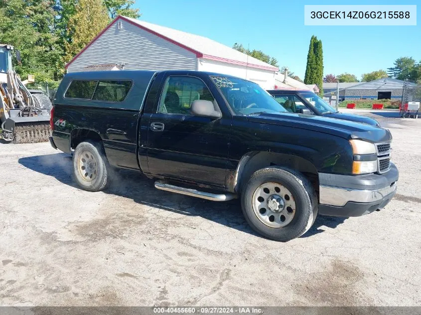 2006 Chevrolet Silverado 1500 Work Truck VIN: 3GCEK14Z06G215588 Lot: 40455660