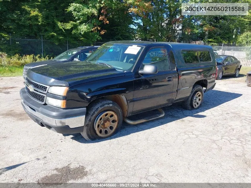 2006 Chevrolet Silverado 1500 Work Truck VIN: 3GCEK14Z06G215588 Lot: 40455660