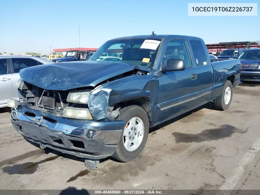 2006 Chevrolet Silverado 1500 Lt3 VIN: 1GCEC19T06Z226737 Lot: 40458960