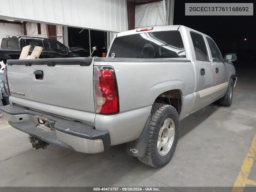 2GCEC13T761168692 2006 Chevrolet Silverado 1500 Lt1