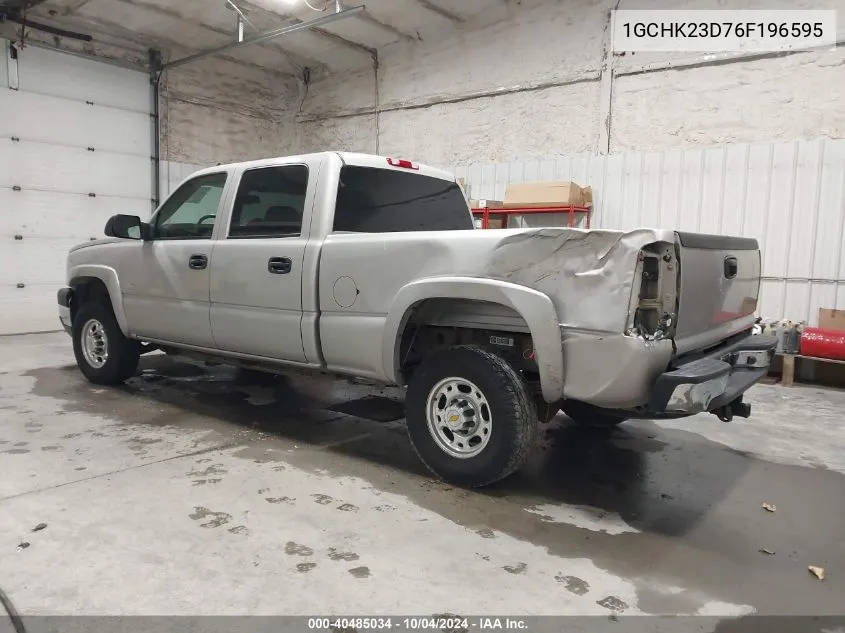 1GCHK23D76F196595 2006 Chevrolet Silverado 2500Hd Lt3