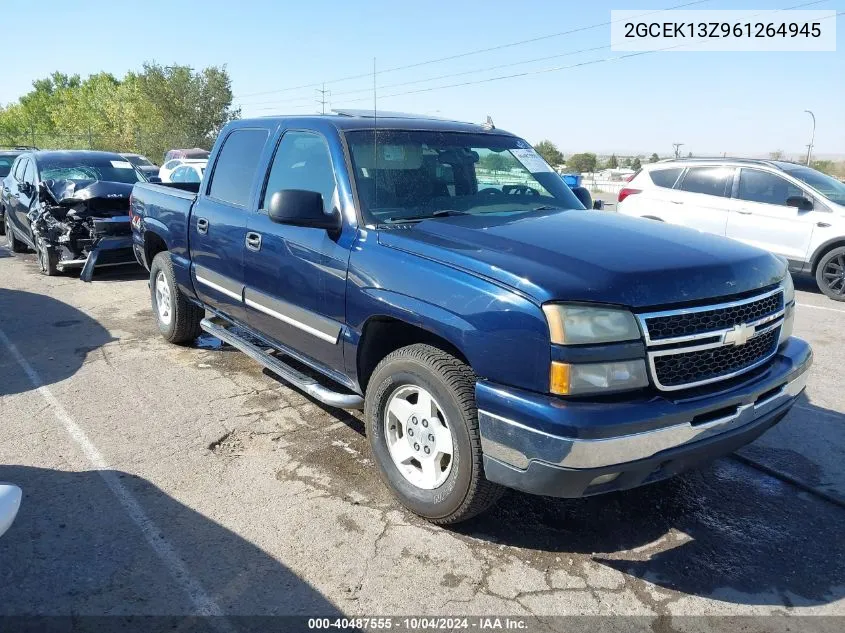 2006 Chevrolet Silverado 1500 Lt2 VIN: 2GCEK13Z961264945 Lot: 40487555