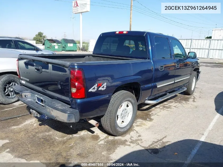 2006 Chevrolet Silverado 1500 Lt2 VIN: 2GCEK13Z961264945 Lot: 40487555