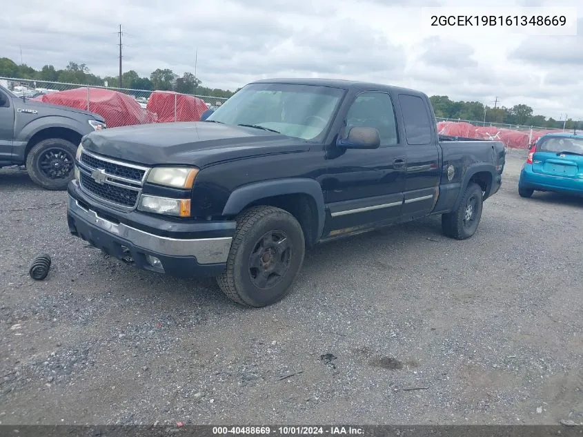 2006 Chevrolet Silverado 1500 Lt1 VIN: 2GCEK19B161348669 Lot: 40488669