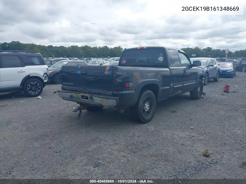 2006 Chevrolet Silverado 1500 Lt1 VIN: 2GCEK19B161348669 Lot: 40488669