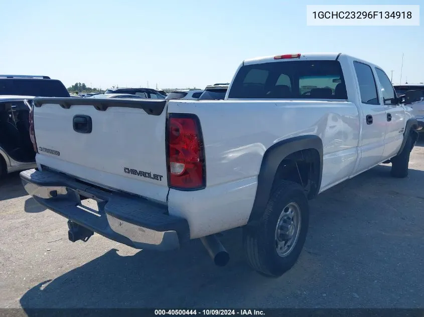 2006 Chevrolet Silverado C2500 Heavy Duty VIN: 1GCHC23296F134918 Lot: 40500444