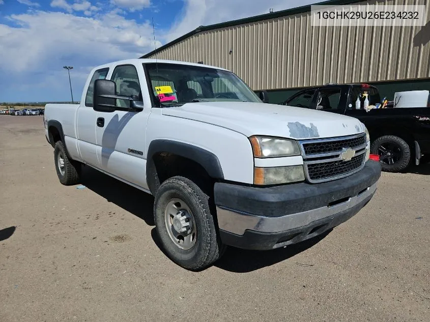 2006 Chevrolet Silverado 2500Hd Work Truck VIN: 1GCHK29U26E234232 Lot: 40574494