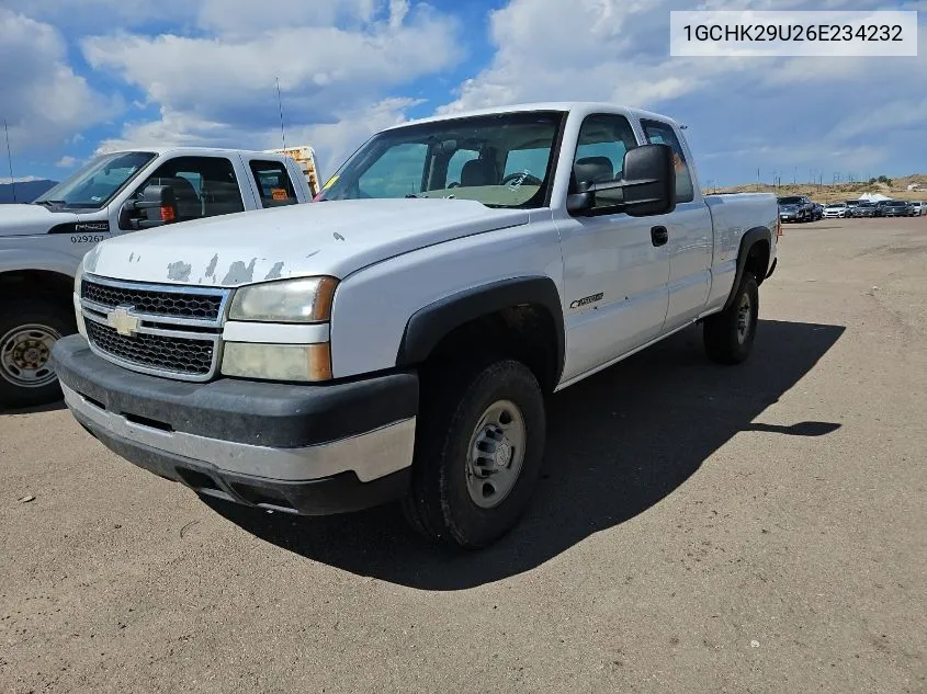 2006 Chevrolet Silverado 2500Hd Work Truck VIN: 1GCHK29U26E234232 Lot: 40574494