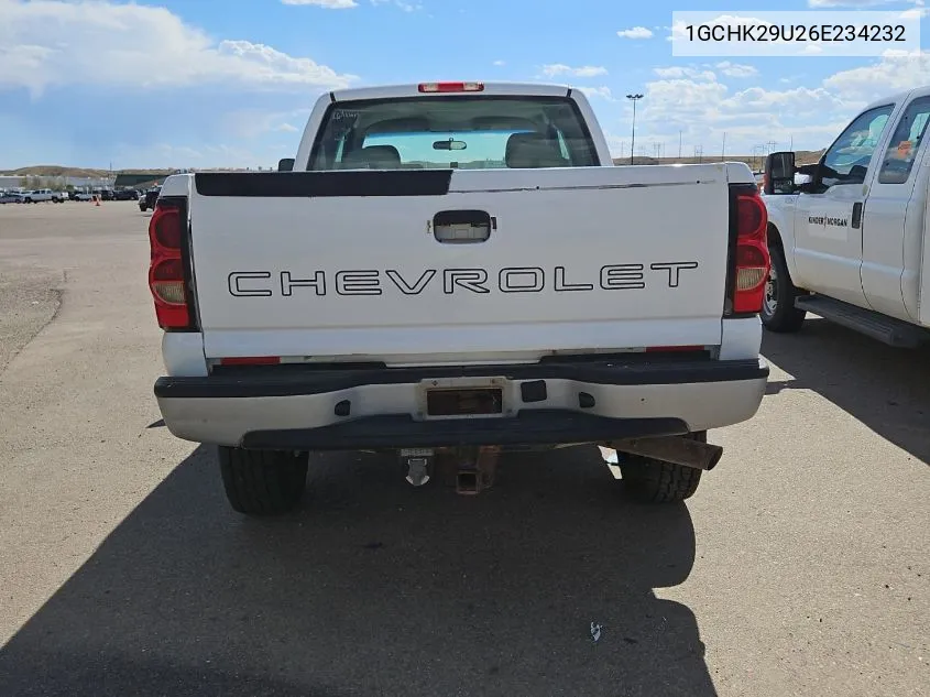 2006 Chevrolet Silverado 2500Hd Work Truck VIN: 1GCHK29U26E234232 Lot: 40574494