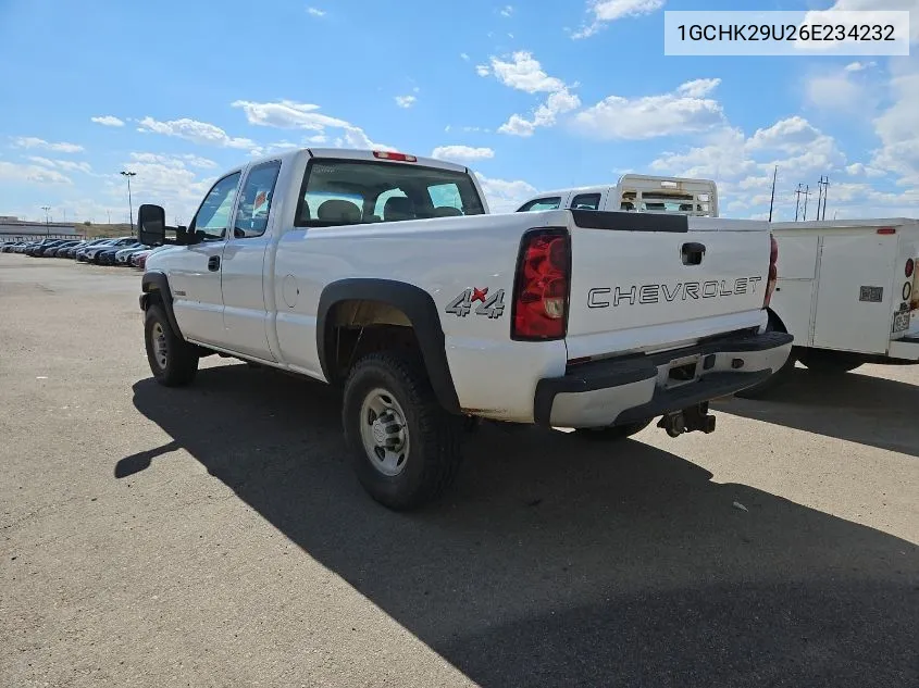 2006 Chevrolet Silverado 2500Hd Work Truck VIN: 1GCHK29U26E234232 Lot: 40574494