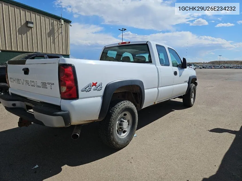 2006 Chevrolet Silverado 2500Hd Work Truck VIN: 1GCHK29U26E234232 Lot: 40574494