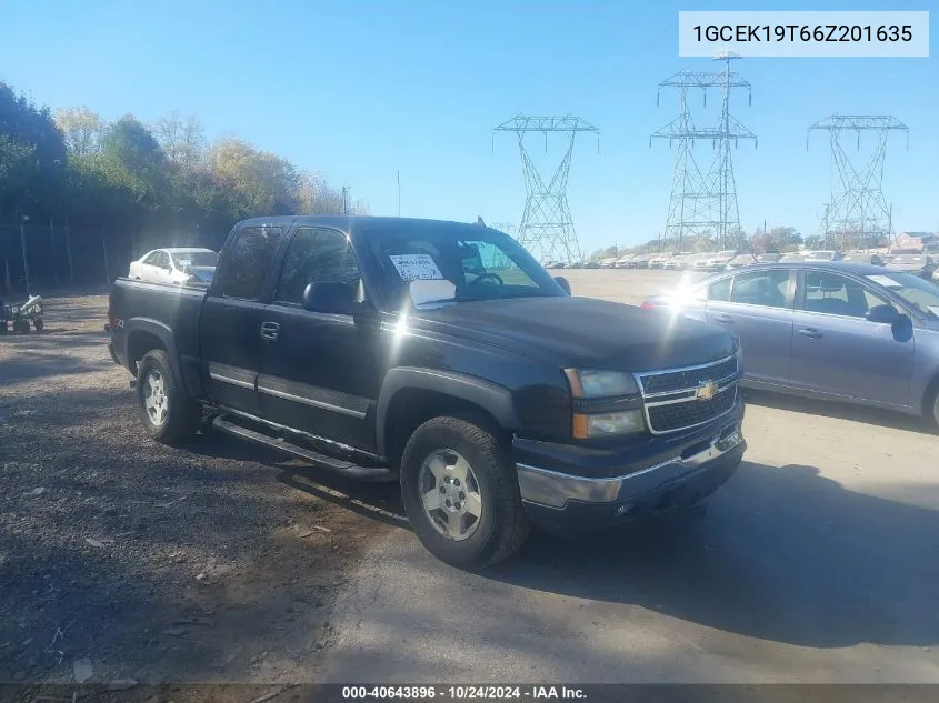 2006 Chevrolet Silverado 1500 Lt3 VIN: 1GCEK19T66Z201635 Lot: 40643896