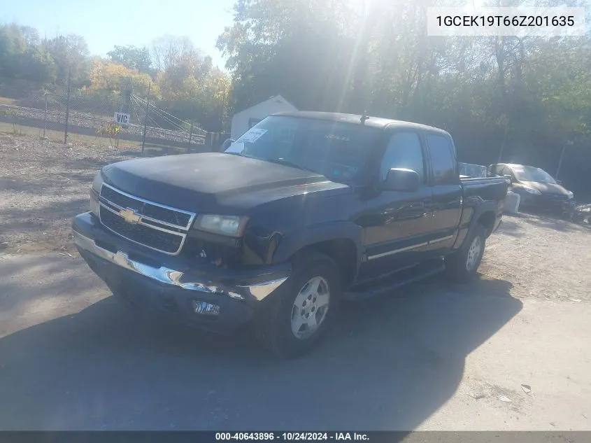 1GCEK19T66Z201635 2006 Chevrolet Silverado 1500 Lt3