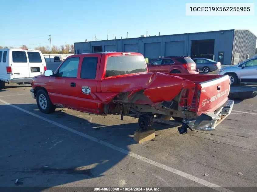 2006 Chevrolet Silverado C1500 VIN: 1GCEC19X56Z256965 Lot: 40653848