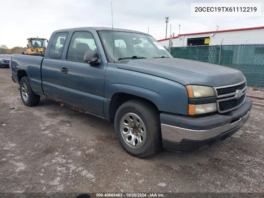 2GCEC19TX61112219 2006 Chevrolet Silverado 1500 Ls