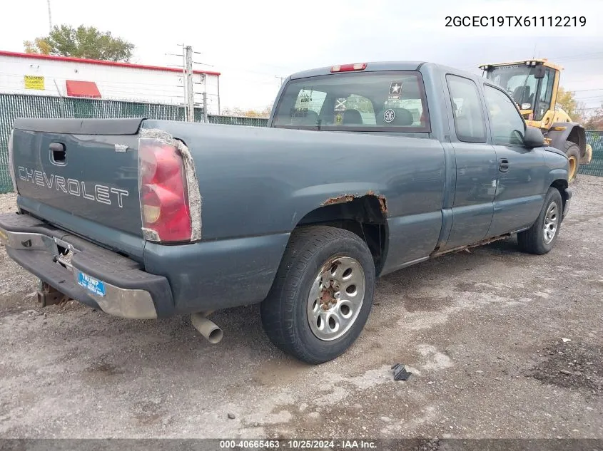 2GCEC19TX61112219 2006 Chevrolet Silverado 1500 Ls