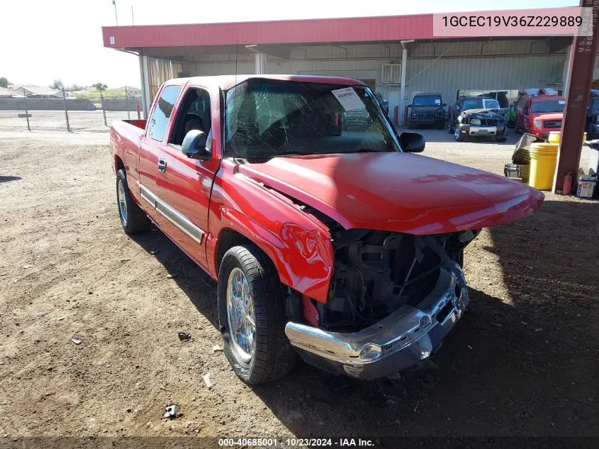 2006 Chevrolet Silverado 1500 Lt1 VIN: 1GCEC19V36Z229889 Lot: 40685001