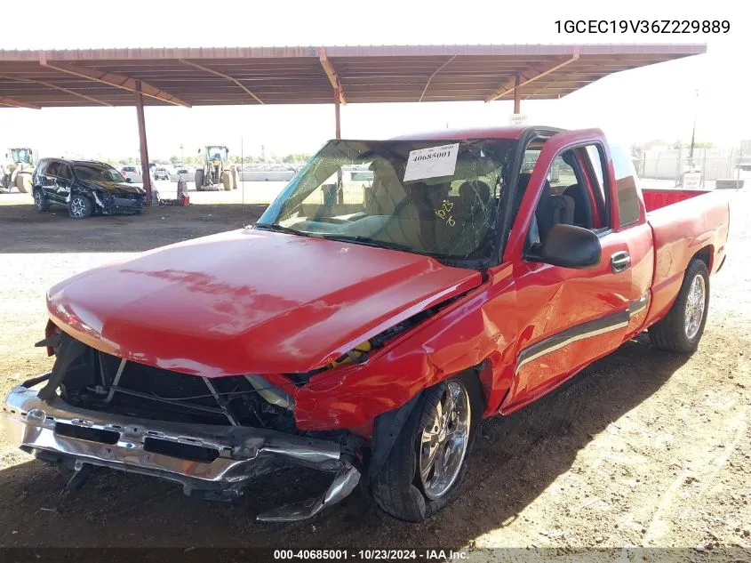 2006 Chevrolet Silverado 1500 Lt1 VIN: 1GCEC19V36Z229889 Lot: 40685001