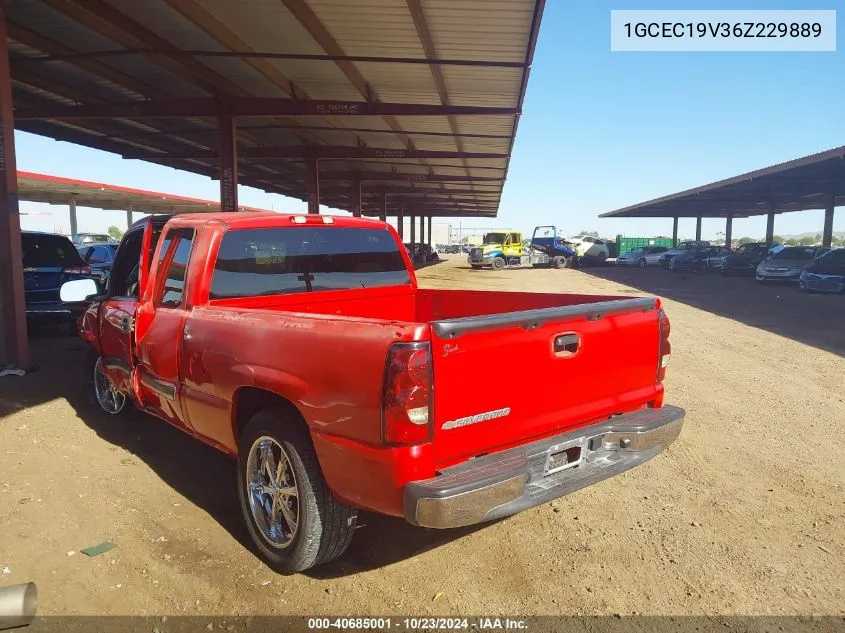 2006 Chevrolet Silverado 1500 Lt1 VIN: 1GCEC19V36Z229889 Lot: 40685001