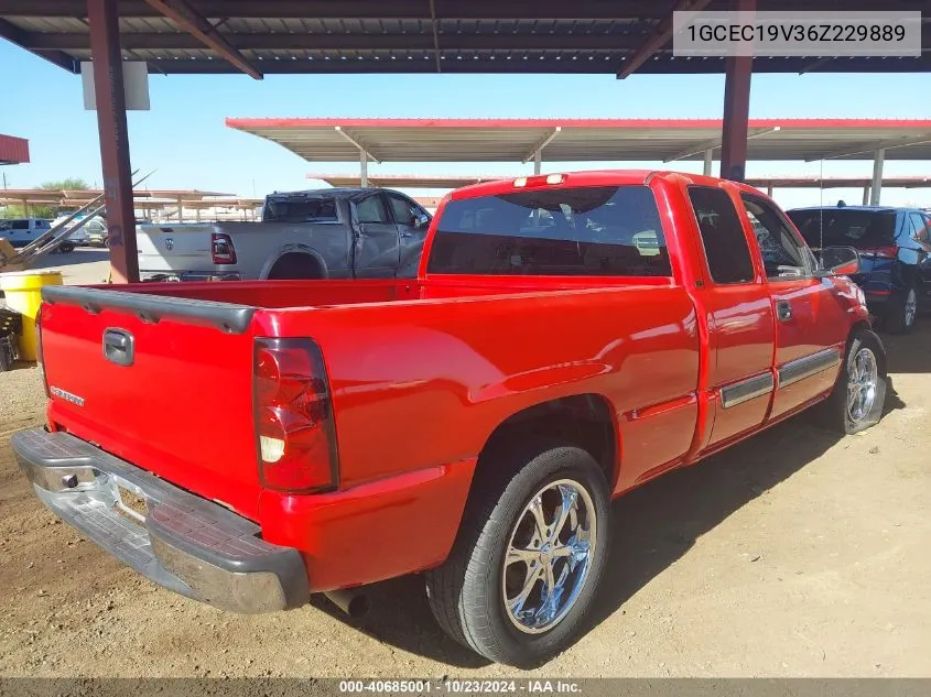 2006 Chevrolet Silverado 1500 Lt1 VIN: 1GCEC19V36Z229889 Lot: 40685001