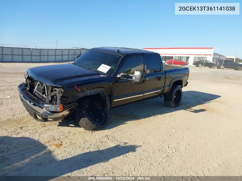 2006 Chevrolet Silverado 1500 Lt3 VIN: 2GCEK13T361141038 Lot: 40689685