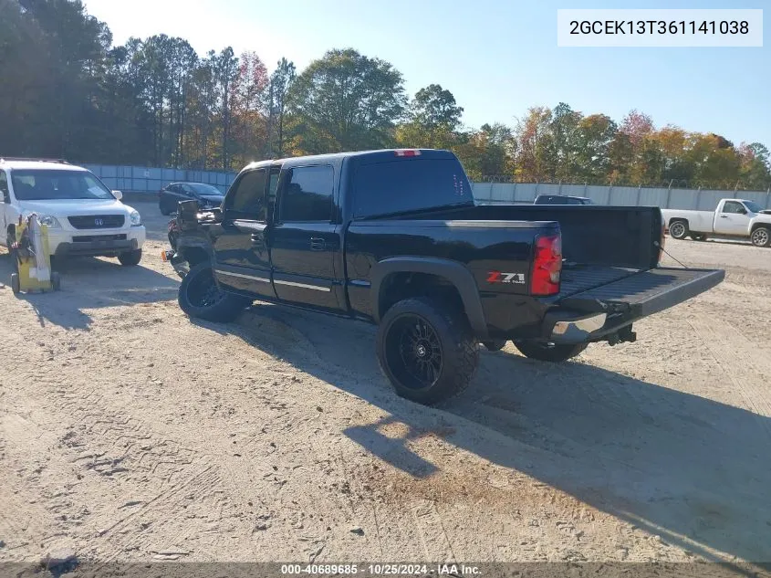 2006 Chevrolet Silverado 1500 Lt3 VIN: 2GCEK13T361141038 Lot: 40689685