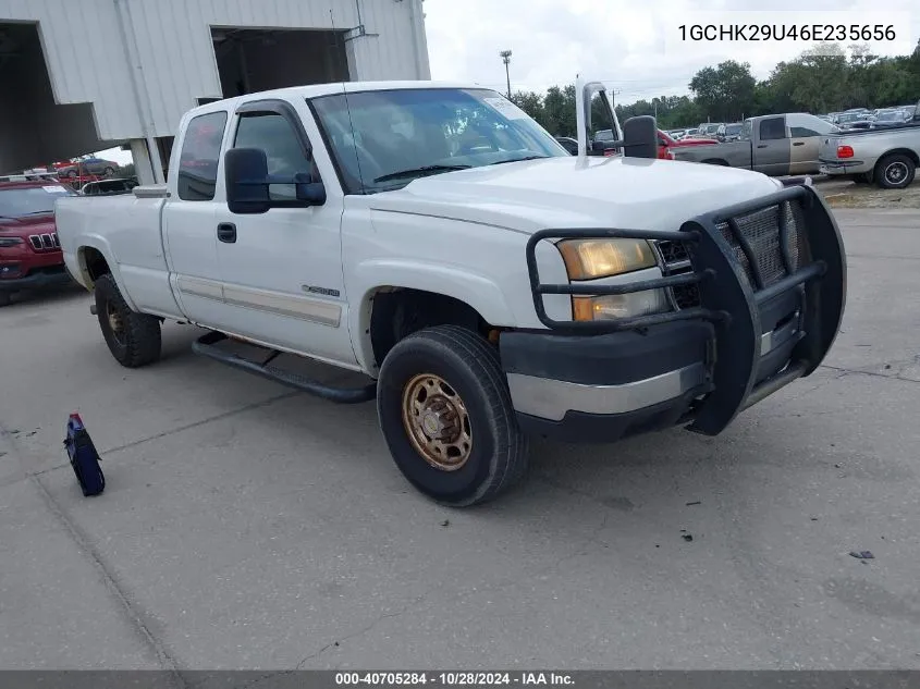 2006 Chevrolet Silverado 2500Hd Lt1 VIN: 1GCHK29U46E235656 Lot: 40705284