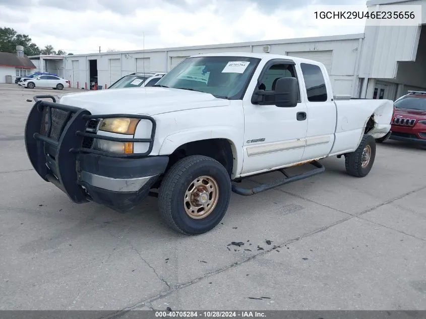 2006 Chevrolet Silverado 2500Hd Lt1 VIN: 1GCHK29U46E235656 Lot: 40705284